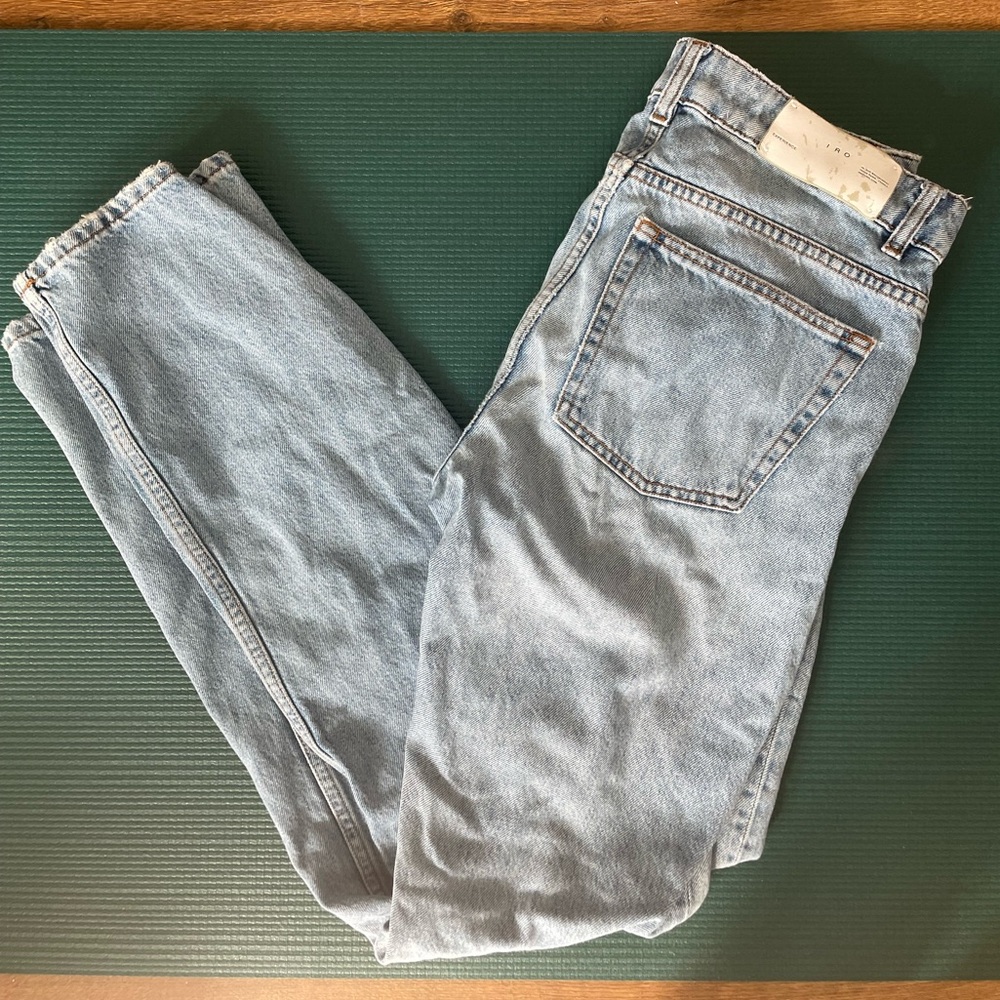 IRO Boyfriend High Rise Light Medium Wash Jeans
